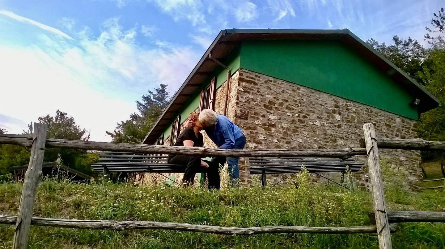 enzo e gloria fondatori agriturismo cà del vento